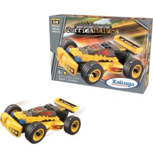 Carrinho de Brinquedo Blocos de Montar Corrida Maluca Sem Limites 59