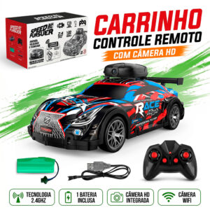 Carrinho De Controle Remoto Com Câmera Wi-Fi E App Escala 1 22