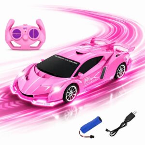 Carrinho De Controle Remoto Drift Brinquedo Corrida Veloz Com Luz