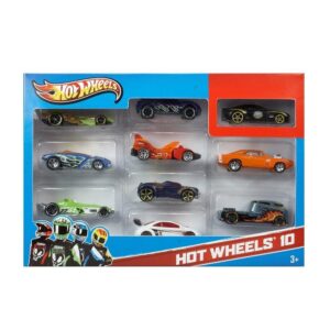 Carrinho Hot Wheels Básico 54866 Embalagem com 10 Unidades