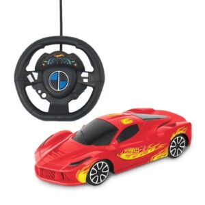 Carrinho Hot Wheels Controle Remoto 2 Canais Vermelho Multikids