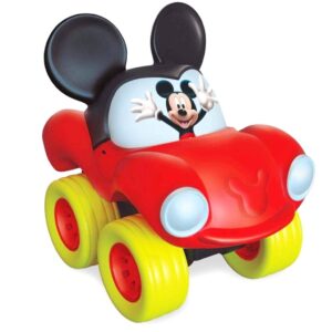 Carrinho Mickey Fofomovel Vinil Macio Lider Brinquedos