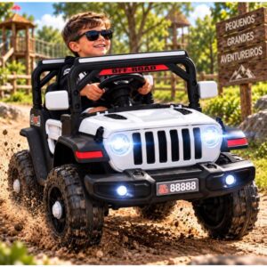 Carro Carrinho de Passeio Infantil Eletrico 12V Bivolt Controle