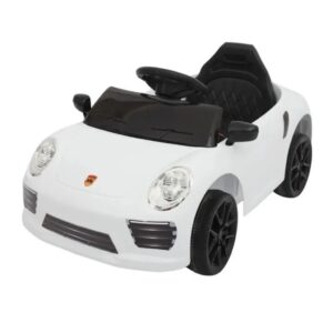 Carro Elétrico Compact Branco 6V C R Recarregável Zippy Toys