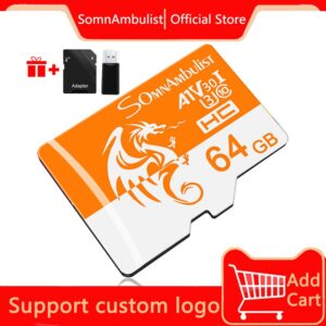 Cartão de memória Flash de alta velocidade classe 10 8GB 32GB 64GB