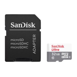 Cartão de memória micro SD 32gb c adaptador Classe10 Sandisk