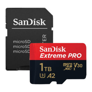 Cartão de Memória Micro Sd Sandisk 1Tb Extreme Pro 200Mbs e Adp