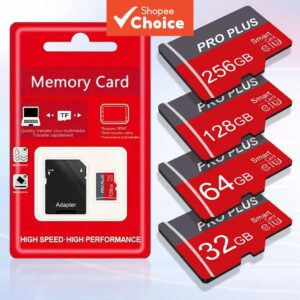 Cartão de Memória SD de Alta Velocidade Classe 10 128GB 64GB 32GB