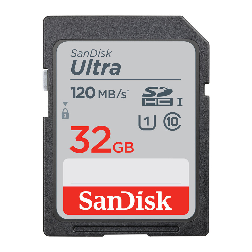 Cartão de Memória Sd Sandisk 32gb Ultra 120Mbs Classe c10 — Informática