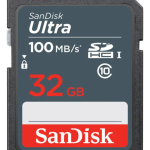 Cartão Memória 32gb Sandisk Ultra Sdhc Sdsdunr-032g-gn3in