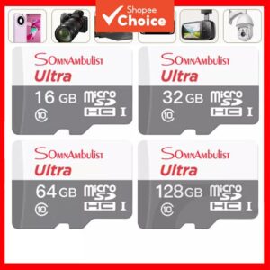 Cartões Micro TF SD 64 GB Armazenamento 4K HD Transferência de Alta