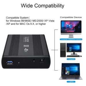 Case 3.5 Para Hd Externo Usb 3.0 Pc Computador Desktop Ultra