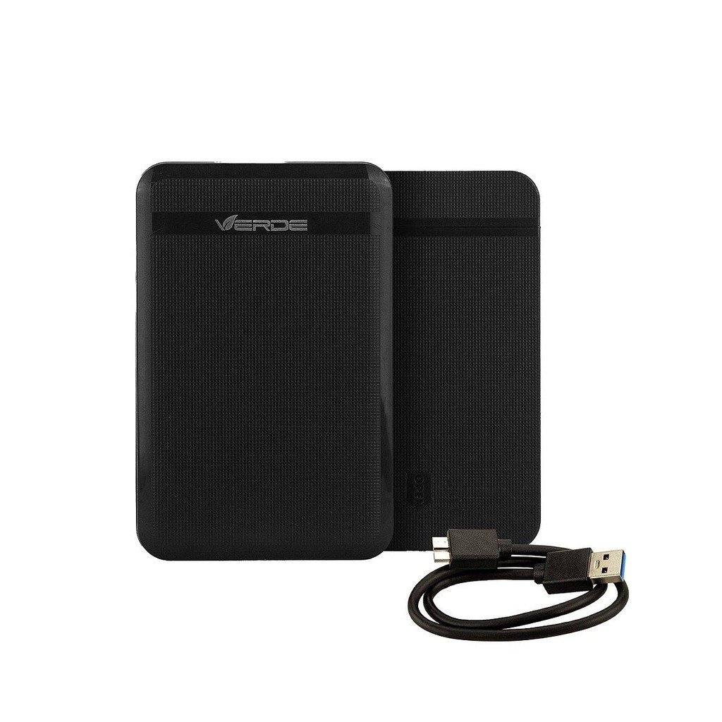 Case Gaveta para HD Externo Preto Verde — Informática