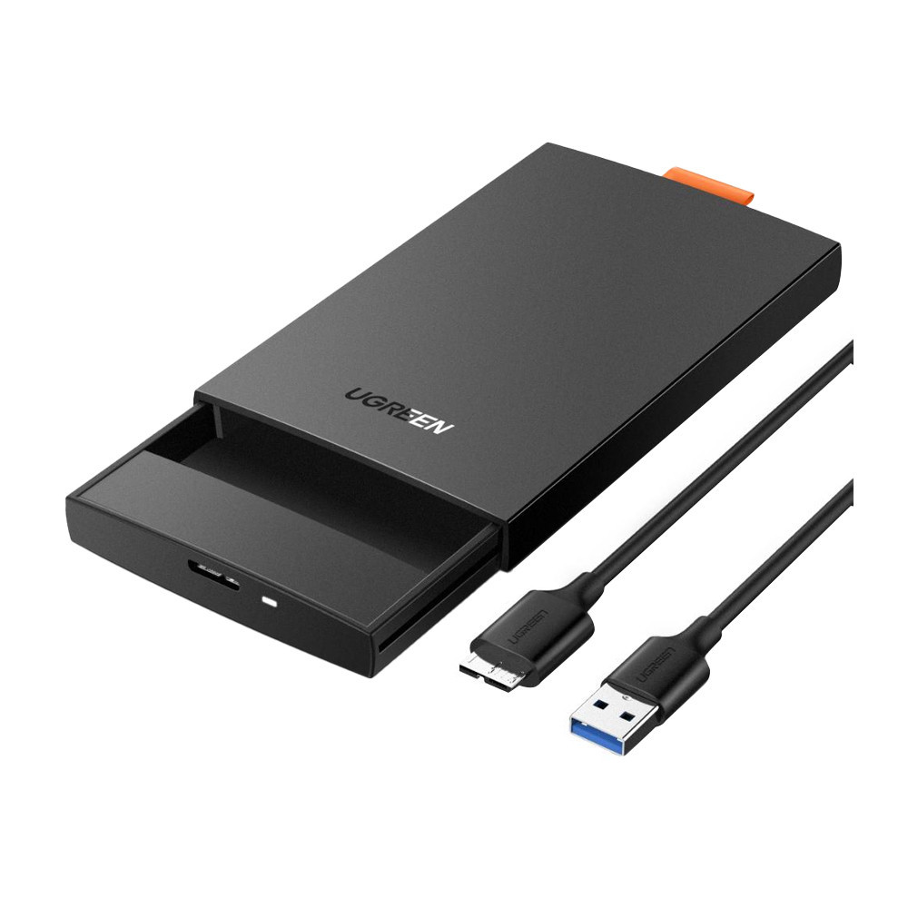 Case Portátil Externa Ugreen Cm237 para Hdd Ssd 2.5 Pol — Informática