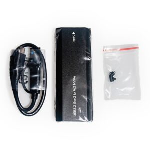 Case SSD Externo M.2 Nvme Tipo C USB 3.1 Preto