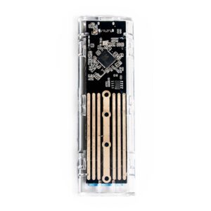 Case SSD Externo M.2 Nvme Tipo C USB 3.1 Transparente