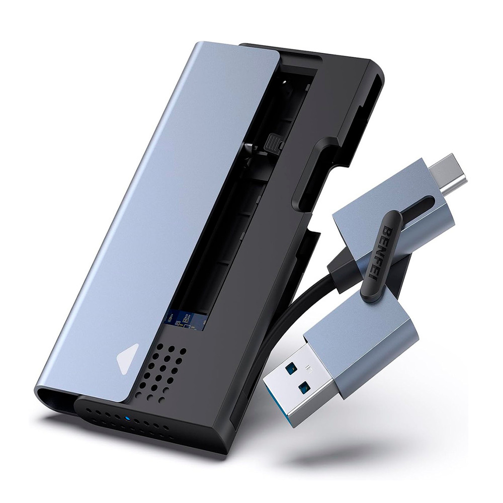 Case Ssd M.2 NVMe Sata Benfei Usb-C 10Gbps Cabo Oculto — Informática