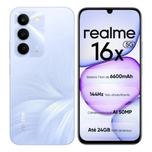Celular realme 16X 5G Smartphone 8+256 GB Original Versão Global