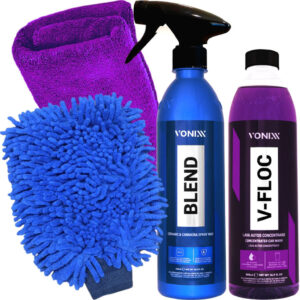 Cera Blend Spray Vitrificadora Silica Shampoo V-Floc 500ml Vonixx — Cabelos