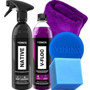 Cera de Carnaúba para Brilho Native V-Floc 500ml Shampoo Vonixx — Cabelos