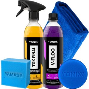 Cera Liquida Tok Final Manutenção Brilho V-Floc Shampoo Vonixx