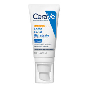 CeraVe Loção Facial Hidratante AM Fps 50 Ultraleve Pele Normal a Seca