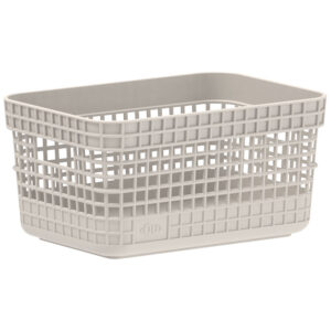 Cesto 2,5L Organizador Multiuso OU Grid Bege