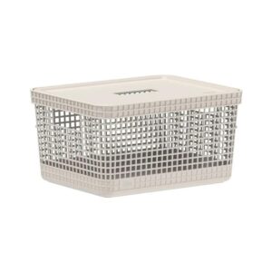 Cesto Organizador Grid 8L Bege CG250BGF Ou