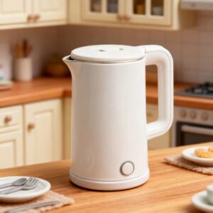 Chaleira Elétrica 1,6L 110V 220V Aquecimento Rápido Desligamento