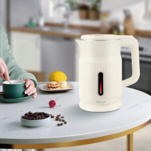 Chaleira Elétrica 1,6L Aço Ferve Rápido Desliga Automático 110V 220V