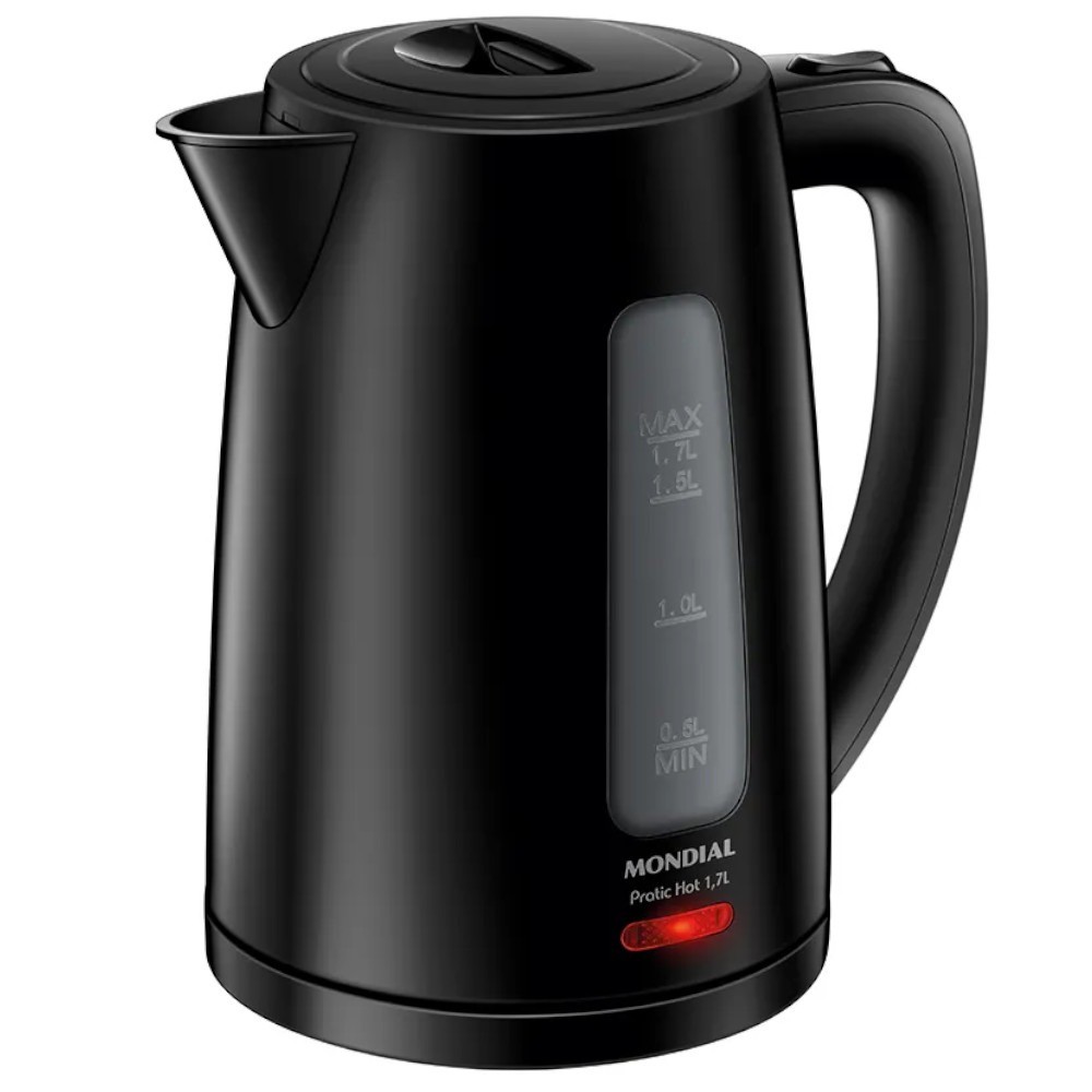 Chaleira elétrica 1,7 litros 1850 watts Pratic Hot Mondial