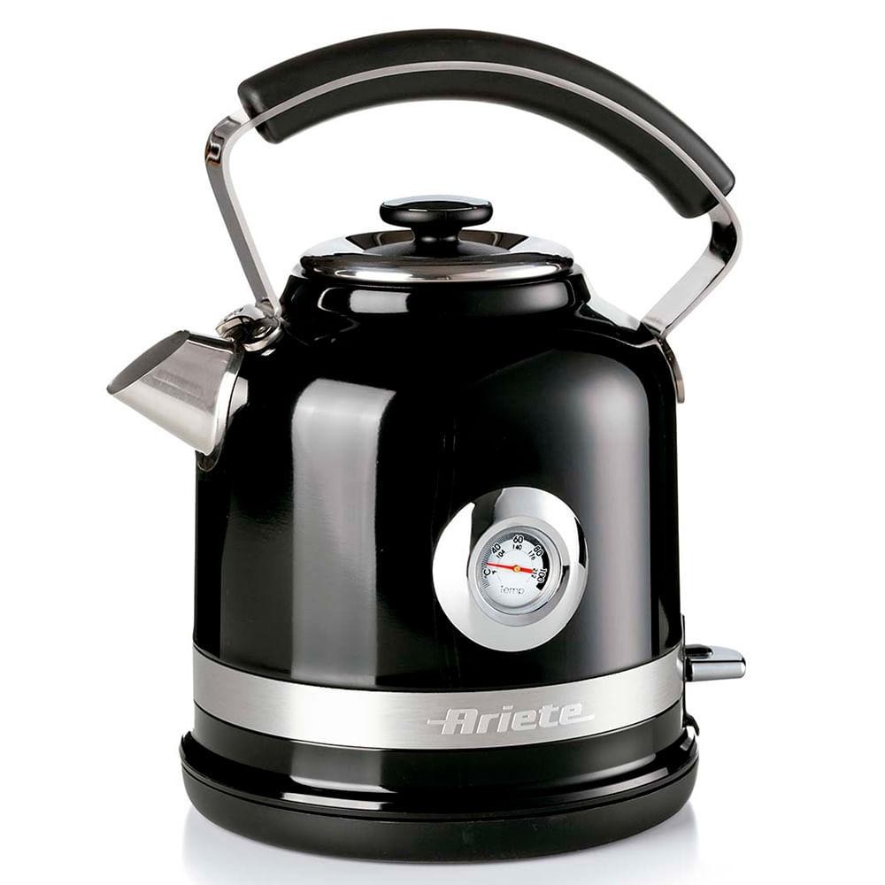 Chaleira Elétrica Ariete Moderna Preta com Base 360 Graus 1,7L 2854 — Eletroportáteis