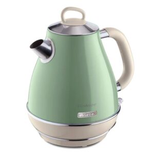 Chaleira Elétrica Ariete Vintage Verde com Base 360 Graus 1,7L 2869
