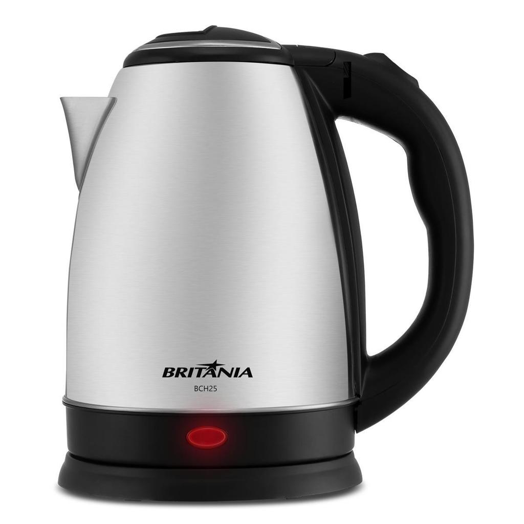 Chaleira Elétrica Britânia 2L Inox — Eletroportáteis