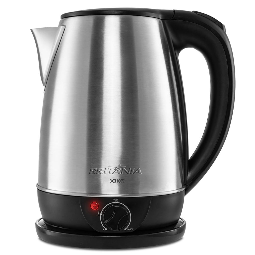 Chaleira Elétrica Britânia BCH07I 1,8l Temp Control Inox — Eletroportáteis