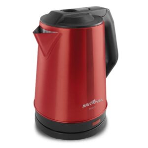 Chaleira Elétrica Britânia BCH12V 1,9L Vermelha com Preto