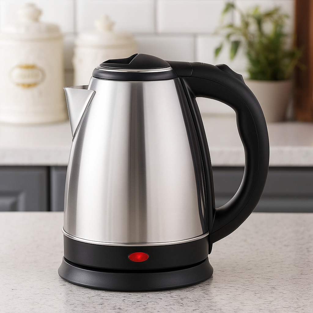 Chaleira Elétrica Bule Jarra Inox 2L para Chá e Café Prata 127v — Eletroportáteis