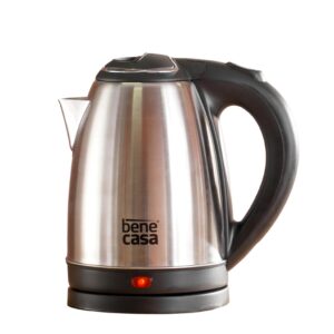 Chaleira Elétrica Inox 1,8 Litros com Bico e Tampa