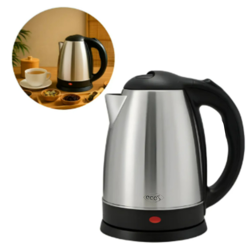Chaleira Elétrica Jarra Inox 1,8L Desligamento Automático