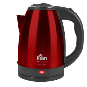 Chaleira Elétrica Kian 1,8L 127V Desligamento Automático Inox