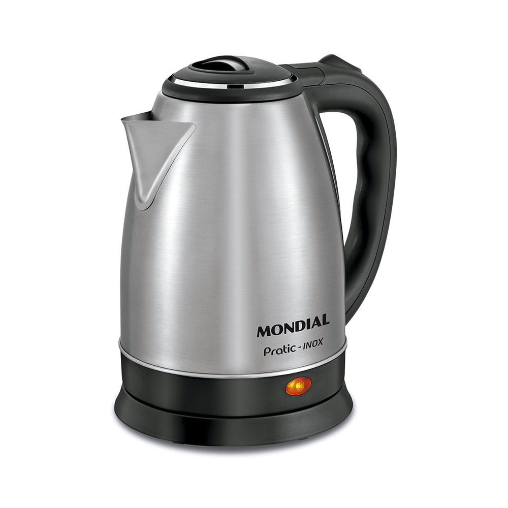Chaleira Elétrica Mondial Pratic Prata 2L 127V — Eletroportáteis
