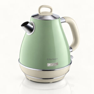 Chaleira Elétrica Vintage Verde 1,7L Aço Inox 1850W 220V Ariete