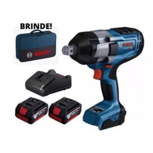 Chave De Impacto 3 4 Biturbo Gds 18v 1050h Bosch 2 Baterias 4ah