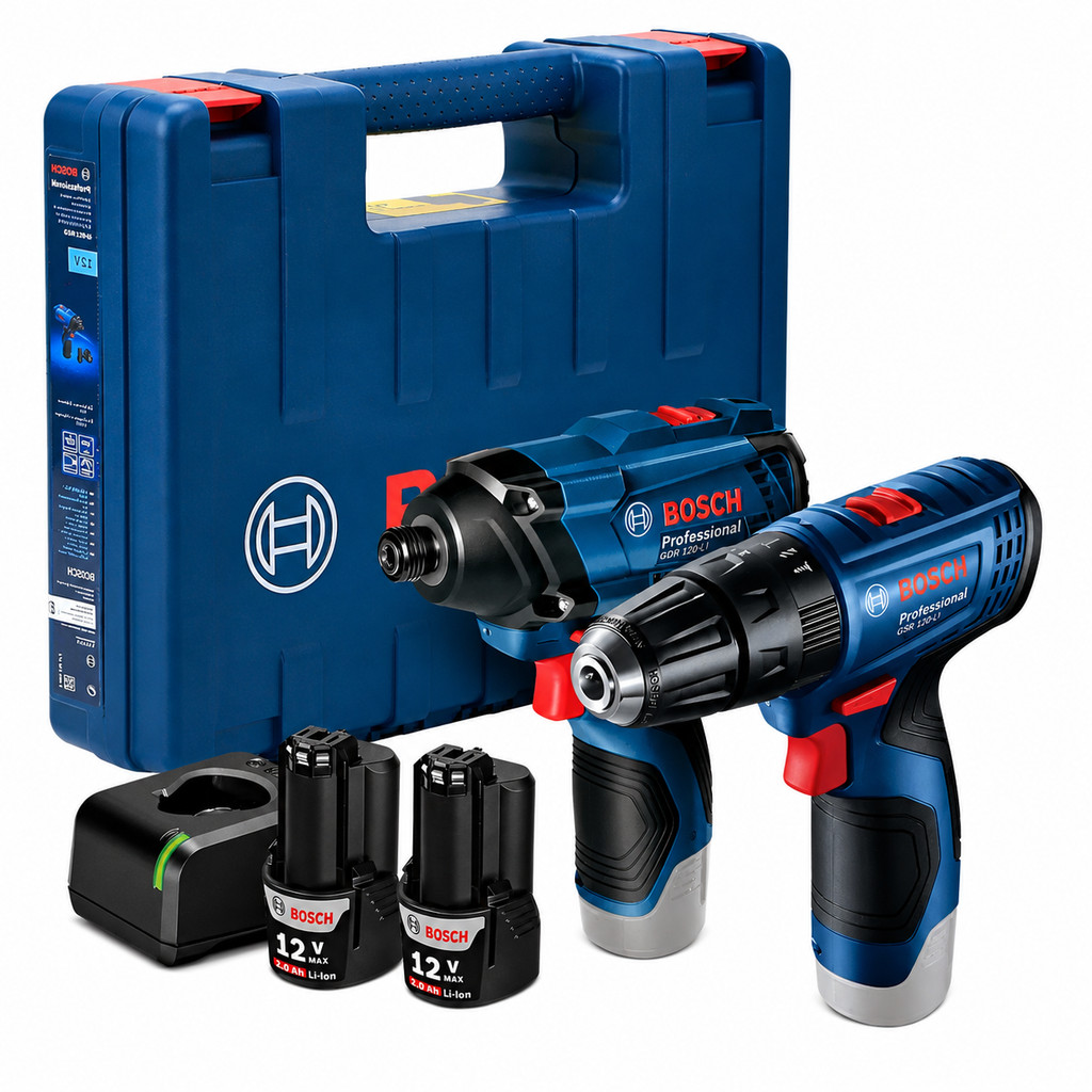 Chave de Impacto Gdr Parafusadeira Gsb 120-Li Bosch Baterias e