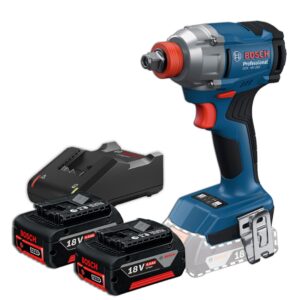Chave De Impacto Gdx 18v-285 2 Baterias E Carregador 18V Bosch