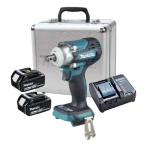 Chave de Impacto Makita 18V C 2 Baterias 6Ah Carregador Bivolt e