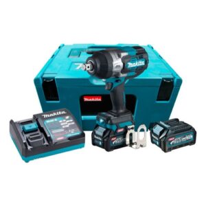 Chave de Impacto Makita TW001GD201 40V 3 4" 2 Baterias com Carregador