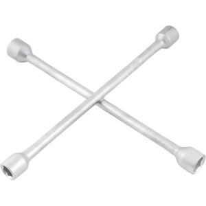 Chave de Roda Tipo Cruz 4 Bocas 17x19x21x23mm Evald