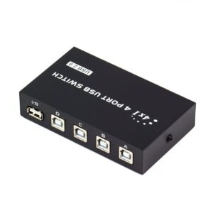 Chaveador Switch Hub Usb Para Impressora Scanner 4 Portas — Informática