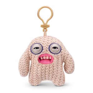 Chaveiro de Pelúcia Fuggler Key Rings 13cm Bege